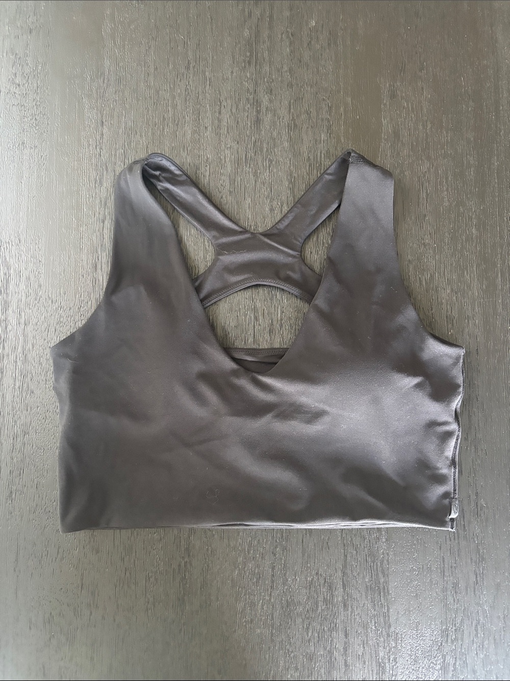 lululemon athletica Bend This Scoop and Cross Black Bra